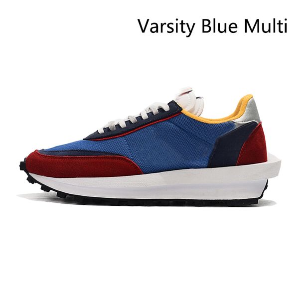 

clot ldv waffle daybreak running shoes fragment varsity blue summit white black nylon wolf grey platform shoe women men trainers