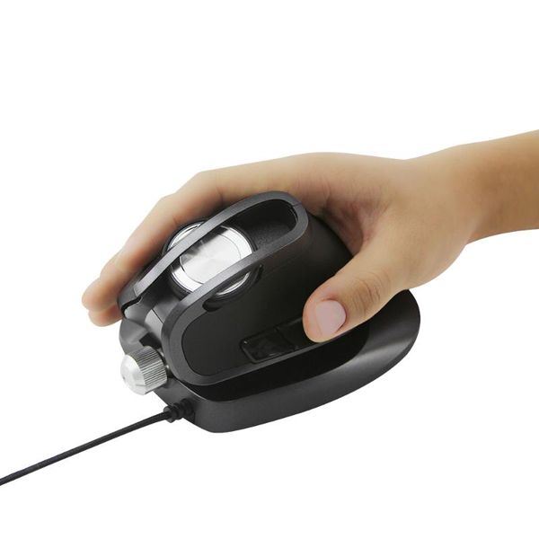 

wired vertical mouse ergonomic optical 4000dpi mause 6buttons gaming design mice gamer for lappc computer windows