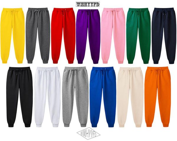 

men's pants 2021 s men joggers brand male trousers casual sweatpants jogger 15 colors wmhyyfd fitness workout, Black