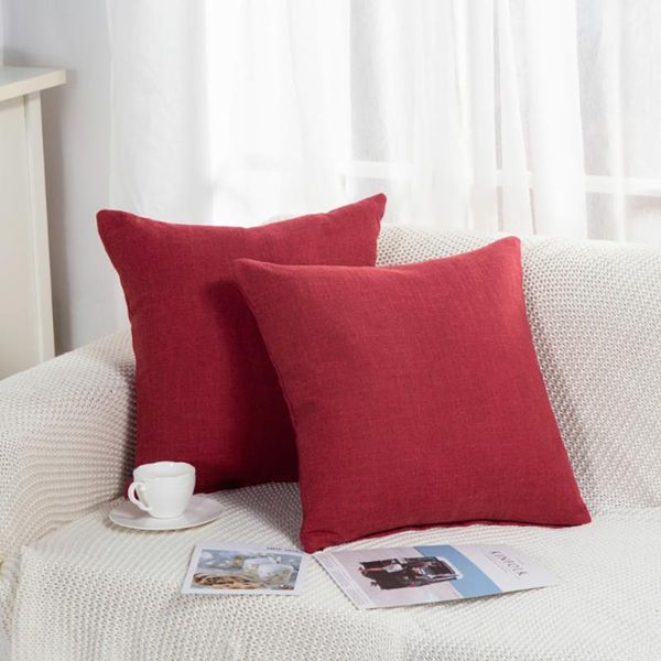 

pillow cotton throw pillows for sofa/car decoratvie pillows18x18" fast