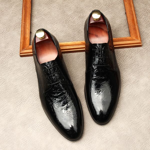 

new mens brogues shoe classic blake oxfords wingtip dress shoes business formal gents suit black brown lace up wedding