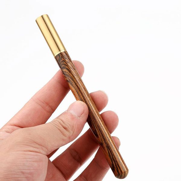 

ballpoint pens black luxury wood pen business gifts ball writing office school supplies stationery, Blue;orange