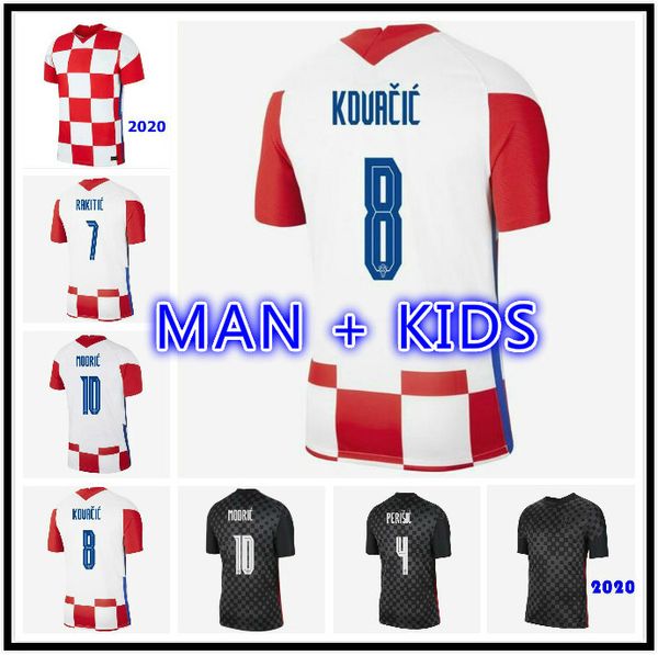 

20 21 national team mandzukic home away orsic soccer jersey perisic rakitic srna kovacic brozovic rebic football shirts men + kids kit, Black;yellow