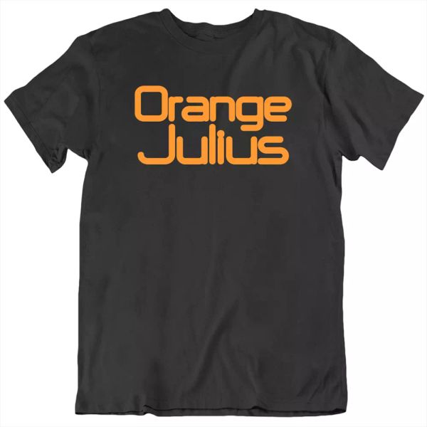 

orange julius tee orange julius logo soda retro t shirt gift new, White;black