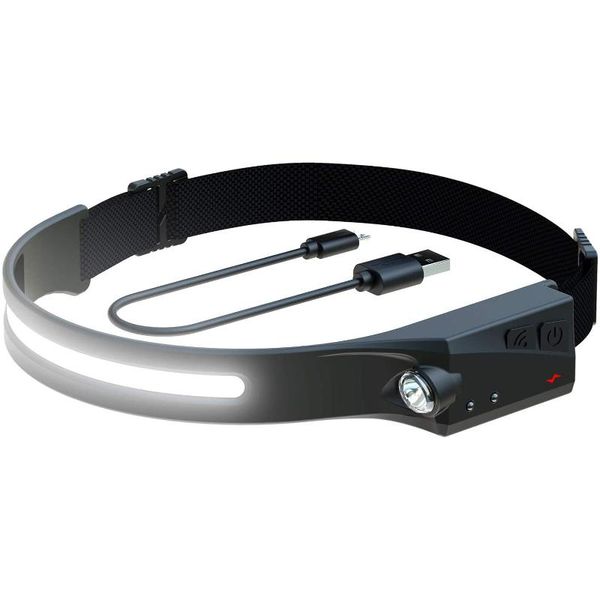 

charging sensor headlight night running outdoor hiking camping waterproof bike lights