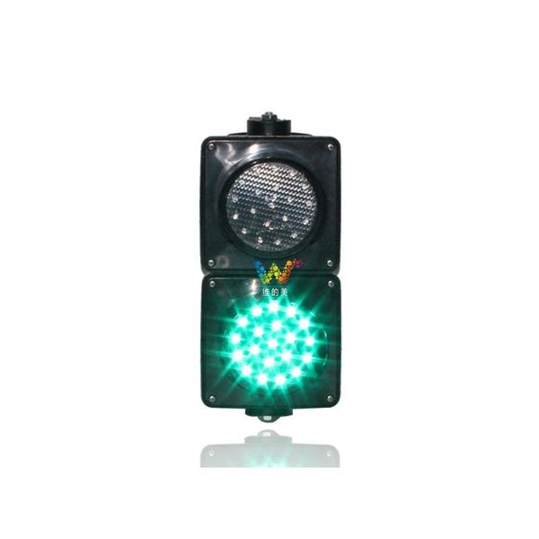 

high brightness min led 100mm traffic light for school teaching