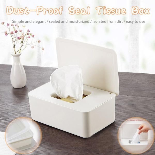 

tissue boxes & napkins box wet wipes dispenser holder dry paper case napkin