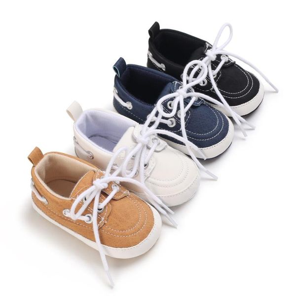 

first walkers baby sneakers infant sports boys girls shoes born solid color toddler anti-slip