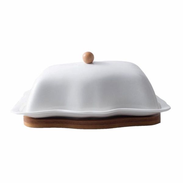 

dishes & plates 1 set of container butter plate with lid design kitchen dish