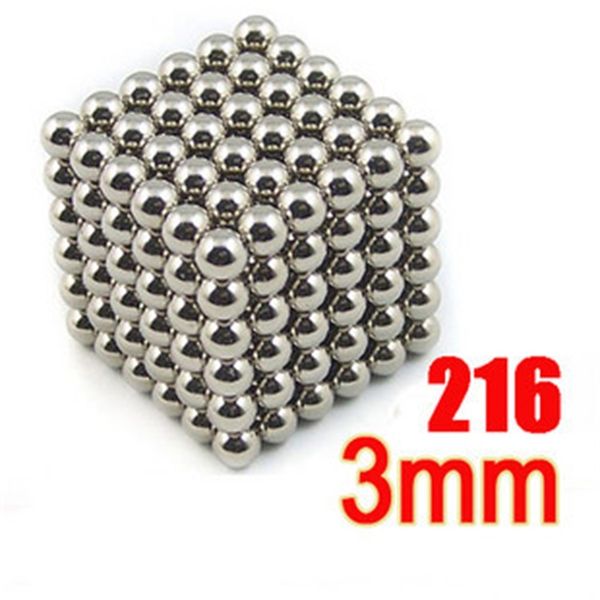

5mm nd-fe-b 3mm n35 barker magnetic ball magic cube 216 pieces