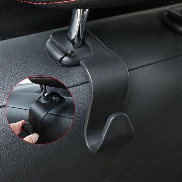 

interior decorations car universalseat back hook accessories portable hanger holder storage for bag purse cloth decoration dropship