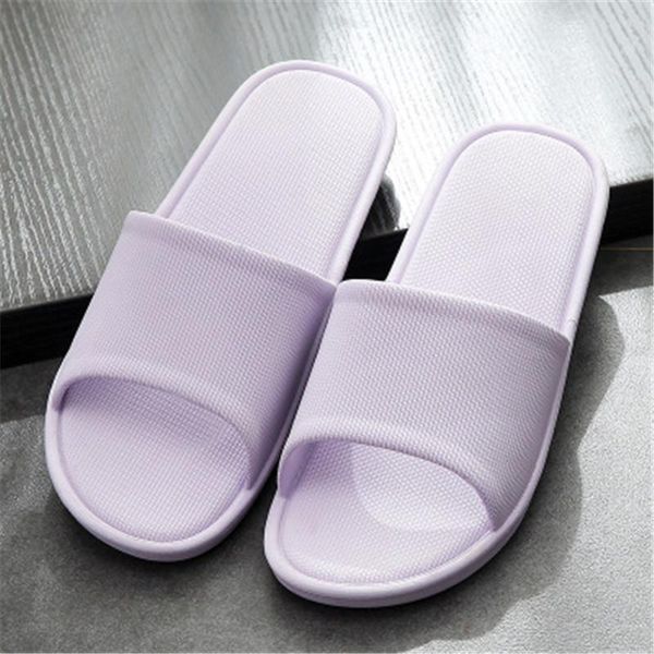 

slippers couple sandals and female summer home indoor bathroom bath non-slip soft bottom men's 5z, Black