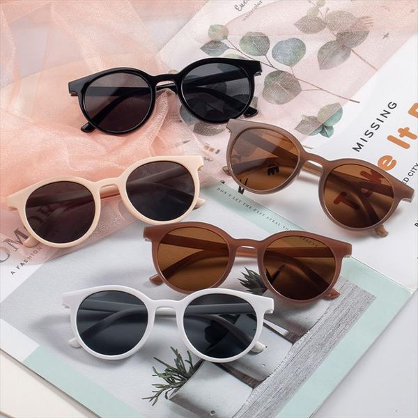 

vintage small round sunglasses women brand designer black sun glasses female retro circle oculos de sol feminino uv400, White;black