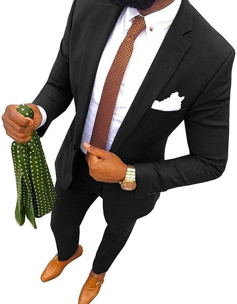 

men's suits & blazers western black slim fit dating travel campus party wedding xs s custom color size, White;black