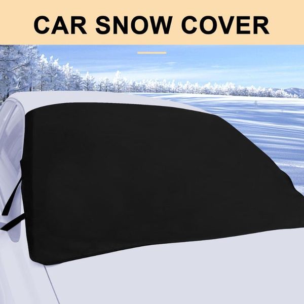 

car sunshade snowproof 600d waterproof oxford cloth front snow case windshield protector for truck van suv sun shade cover