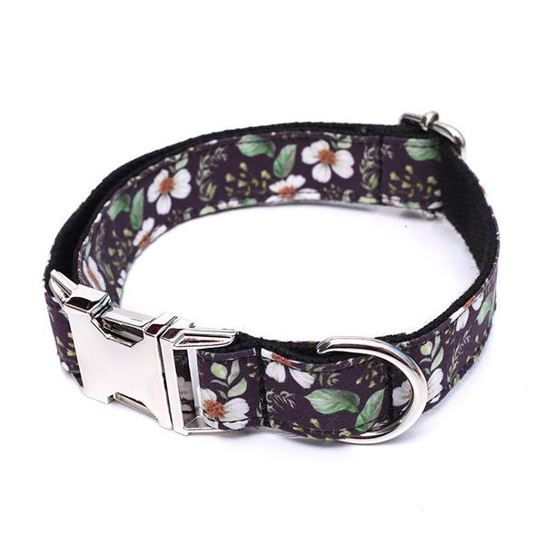 

customizable pet dog collar and leash with identity card collars & leashes