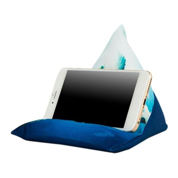 

pillow pad holder for ipad tablet pc stand multi-angle soft bed floor desk sofa couch reading universal phone stands cell mounts & holders