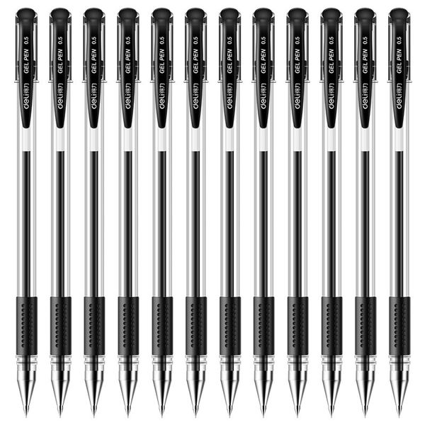 

6600 deli neutral pen 0.5mm bullet head