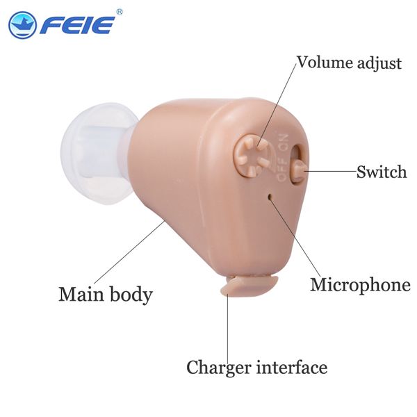 

s-216 rechargeable hearing aids sound amplifier invisible hearing aid ear hearing amplifier aid mini aid for deafscouts