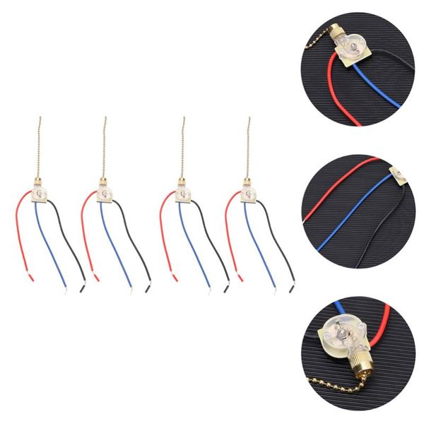 

smart home control 4pcs useful electrical chain switch simple ceiling fan light