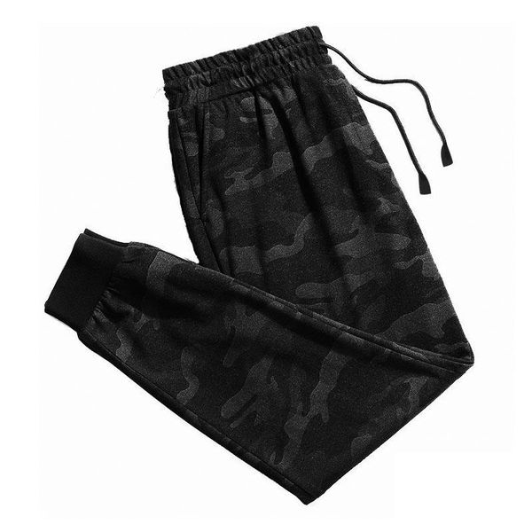 

mens jogger summer pencil pants men camouflage military harem loose comfortable cargo trousers cool jogging men's, Black