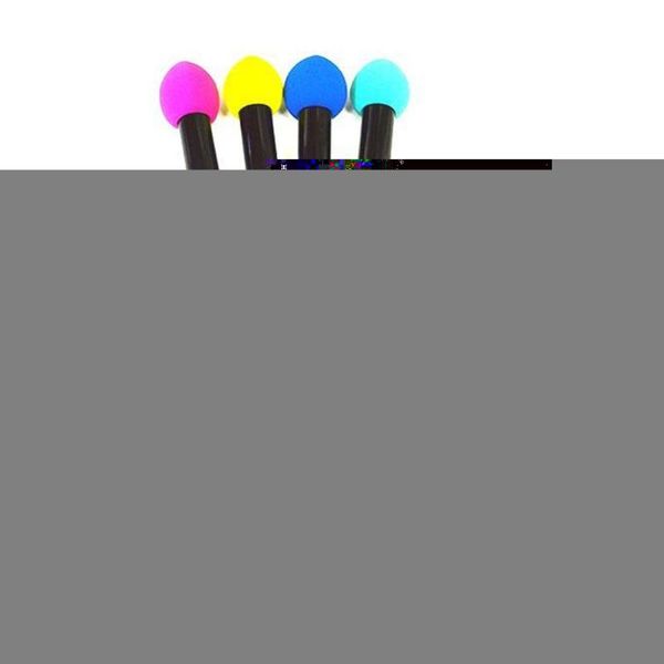 

sponges, applicators & cotton 1pc color random puff head water drops diagonal cut tip mushroom makeup pen multi-color powder