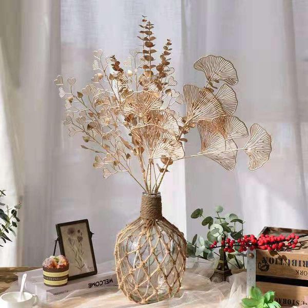 

decorative flowers & wreaths 70cm artificial eucalyptus willow leaves branch 5p large artificail plant flower home greening decor wedding
