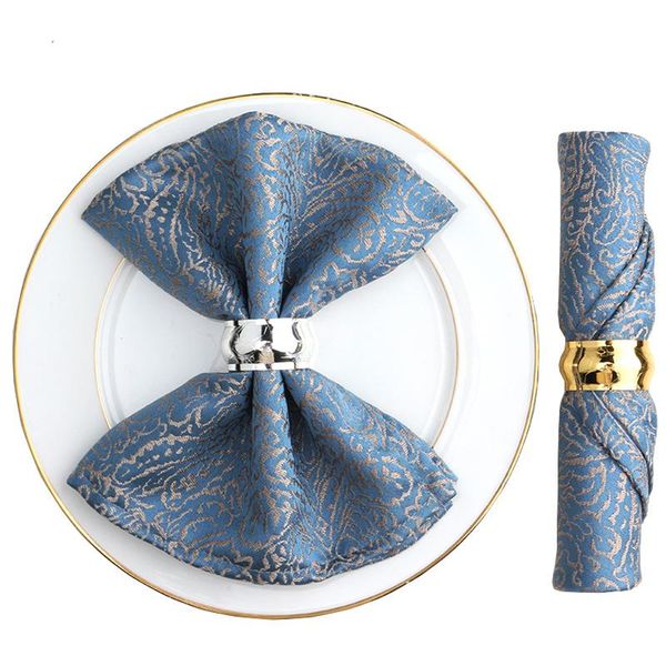 

table napkin 46x46cm high-end european-style cloth el cup home western restaurant handkerchief for diner ld373