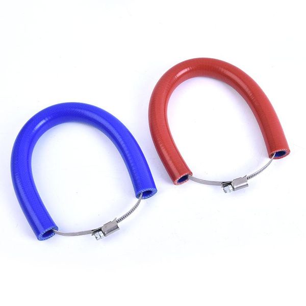 

colors motorcycle exhaust pipe drop protection ring muffler rubber system