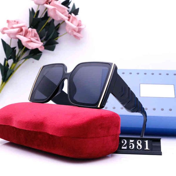 

vintage new sunglasses men's and women's street shooting sunglasses travel fashion glasses 2581 glasses_outletzmsj, White;black