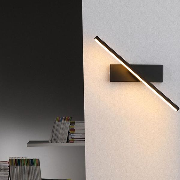 

wall lamp nordic led lamps bedroom bedside corridor aisle 330Â° rotatable indoor lighting decor lights