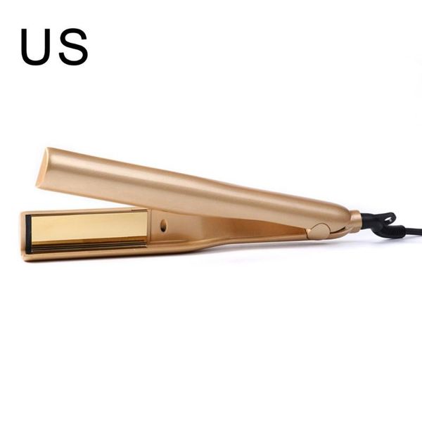 

multifunctional rolling and straight dual-purpose modeling splint adjustable temperature hair straightener twist electric brushes