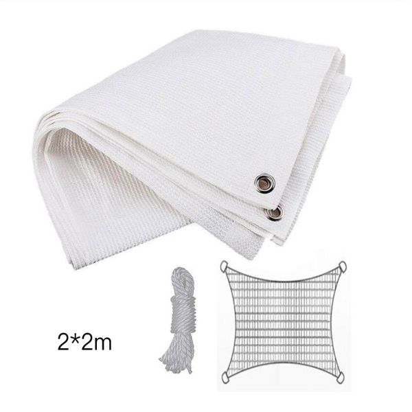 

shade cover sunscreen heat insulation succulents cloth net 2x3m white shading rate 90% 2*2m outdoor 2x2m garden