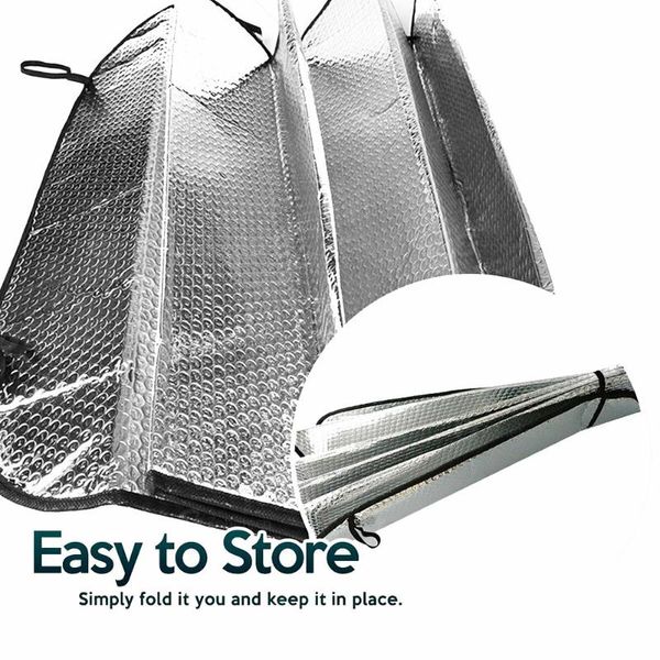 

car sunshade visor windshield wind shield remains cool silver sun-shade
