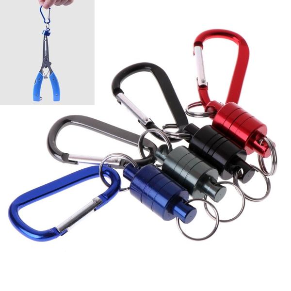 

fishing accessories strong train release magnetic net keeper holder lanyard cable tackle kit d2tc