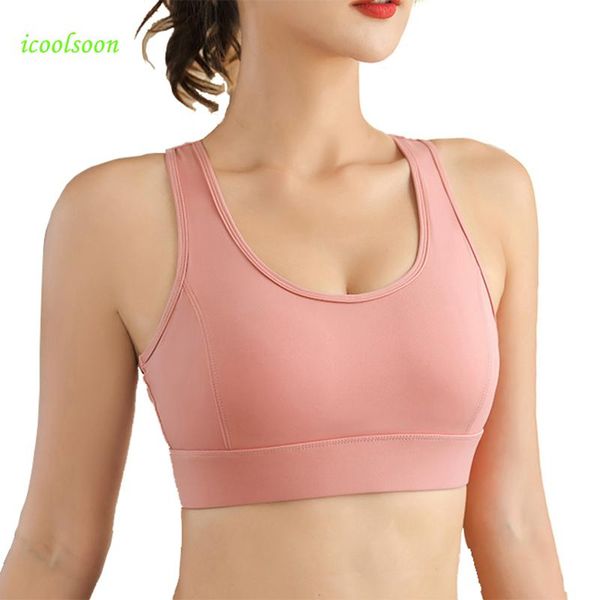 

gym clothing -resistant mesh adjustable yoga running sports underwear thin cutout brassiere workout crop fitness tank, White;black