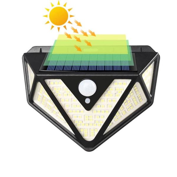 

outdoor wall lamps electric light, solar garden household human body induction waterproof light