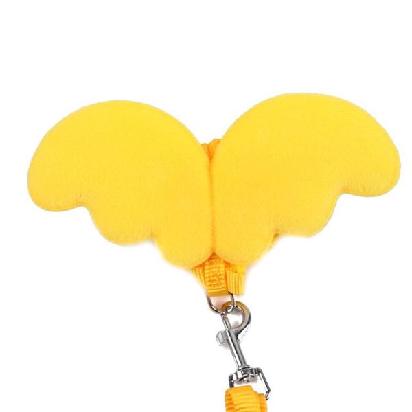 

pet cat leash angel wings chest straps i-shaped leashes supplies collars & leads