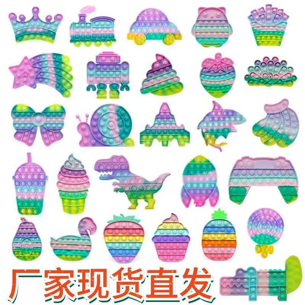 

deratization new macarone deskpuzzle silicone decompression toy deratization pioneer