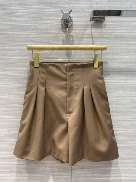 

women's shorts early autumn 202 product, pressure plait of tall waist 0829, White;black