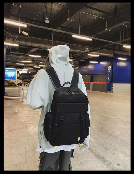 

men's tide brand fashion trend casual korean style simple travel backpack large capacity