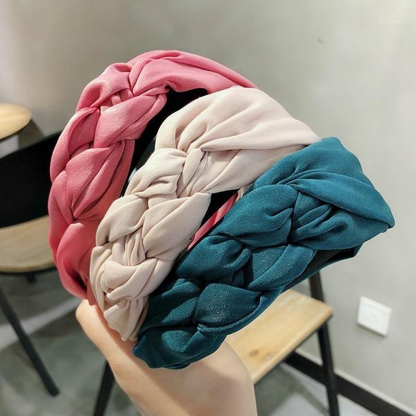 

headdress headband wide brim hair accessories girl fashion simple jewelry beautiful wholesale women's band design1