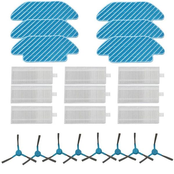 

vacuum cleaners replacement filter side brush mop cloth for cecotec conga 4090 cleaner robot sweeper refills