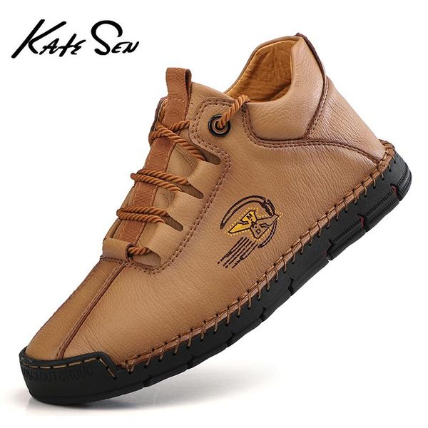 

boots brand winter men fur warm snow leather waterproof ankle lace-up man motorcycle outdoor sneakers 38-48, Black