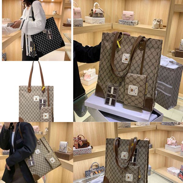 

design women's bag new fashion jacquard cloth large capacity shopping bag tote texture embroidered shoulder purses outlet