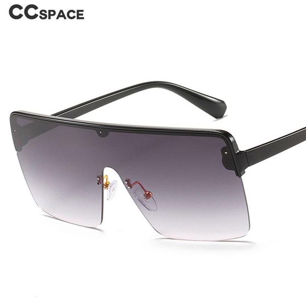 

oversized one lens square goggle sunglasses men women half frame fashion shades uv400 vintage glasses, White;black