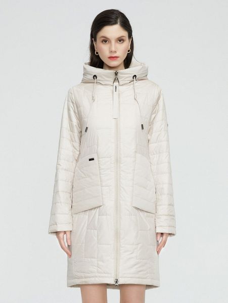 

gasman zip up drawstring hooded puffer coat f6rb#, Black