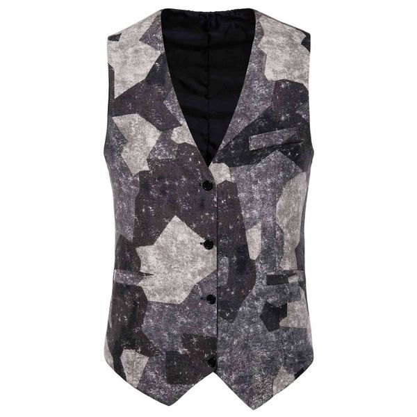 

fashion vest men's slim casual mj10 in autumn and winter of 2021, Black;white