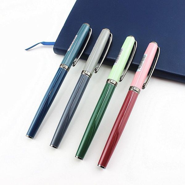 

fountain pens paili 5016 pen metal lacquer ink iridium ef 0.38mm nib writing office supplies