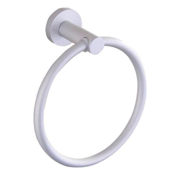 

towel racks space aluminum ring wall-mounted bathroom rack circular
